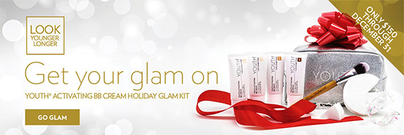 YOUTH Activating BB Cream Holiday Glam Kit Offer!